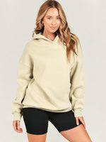 Load image into Gallery viewer, Dropped Shoulder Long Sleeve Hoodie
