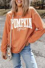 Load image into Gallery viewer, Pumpkin Spice Long Sleeve Shirt
