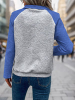 Load image into Gallery viewer, Contrast Textured Sweatshirt
