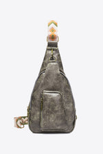 Load image into Gallery viewer, All The Feels PU Leather Sling Bag
