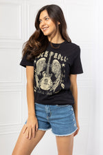 Load image into Gallery viewer, mineB Full Size Rock &amp; Roll Graphic Tee
