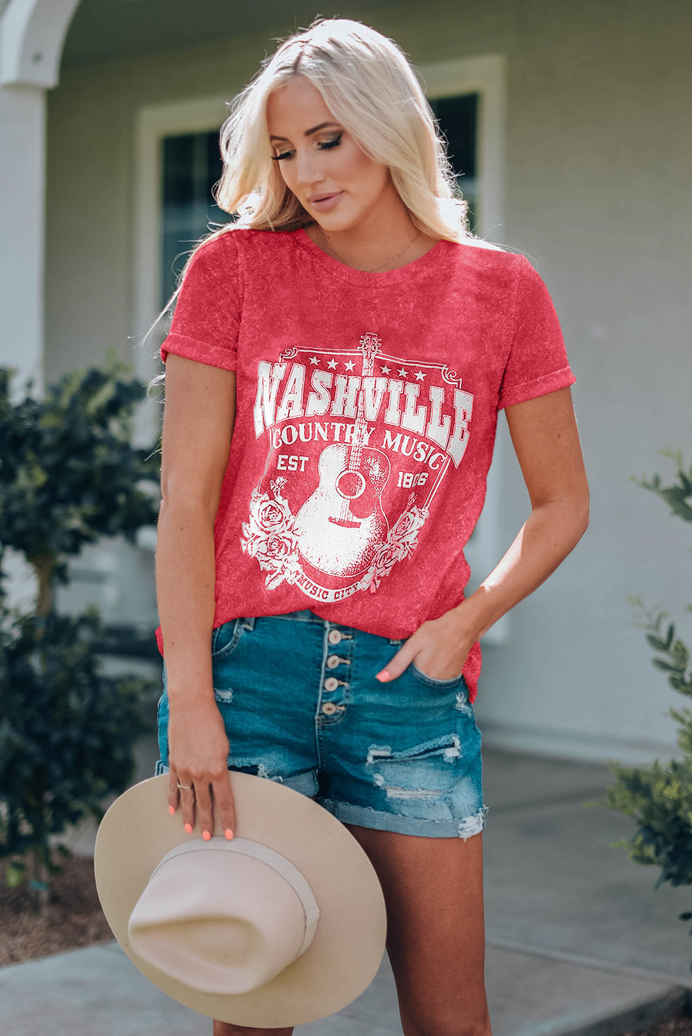 NASHVILLE COUNTRY MUSIC Graphic Tee