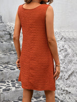 Load image into Gallery viewer, Asymmetrical Neck Sleeveless Mini Dress
