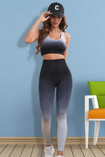 Load image into Gallery viewer, Gradient Sports Tank and Leggings Set
