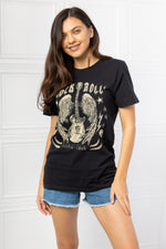 Load image into Gallery viewer, mineB Full Size Rock &amp; Roll Graphic Tee
