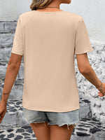 Load image into Gallery viewer, Ivy Lane Round Neck Short Sleeve Top
