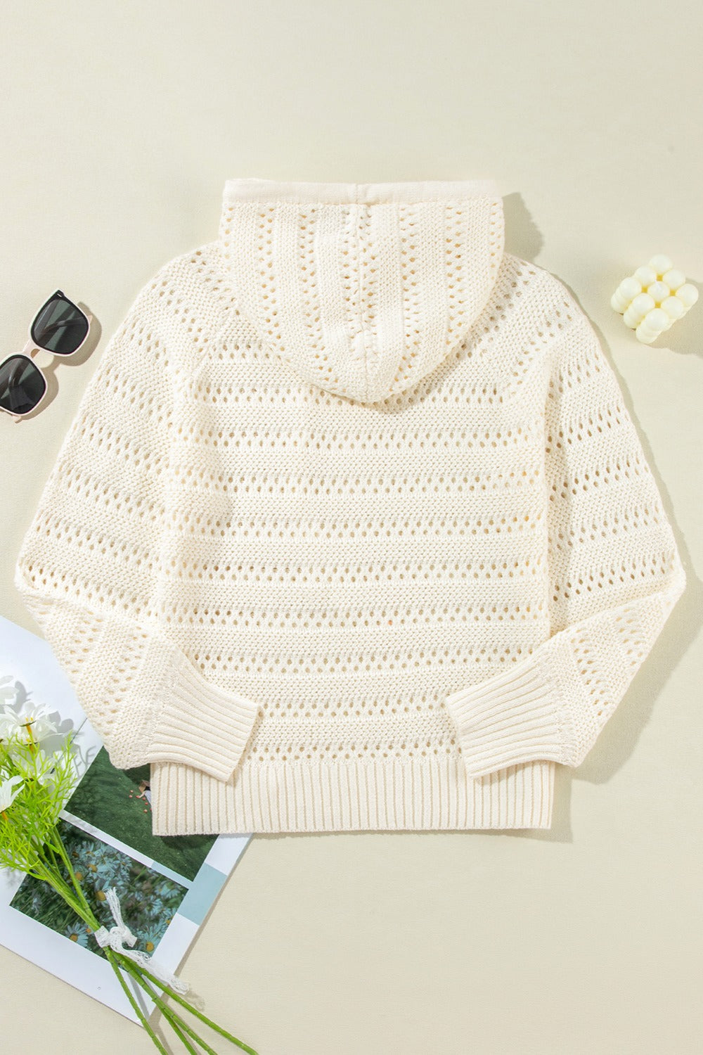 Hooded Knit Top