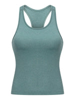 Load image into Gallery viewer, Round Neck Racerback Active Tank
