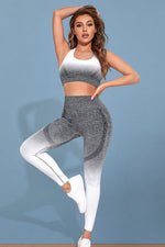 Load image into Gallery viewer, Gradient Sports Tank and Leggings Set
