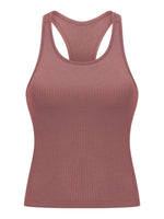 Load image into Gallery viewer, Round Neck Racerback Active Tank
