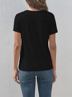 Load image into Gallery viewer, Horse Round Neck Short Sleeve T-Shirt
