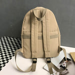 Load image into Gallery viewer, Zip Cotton Backpack Bag
