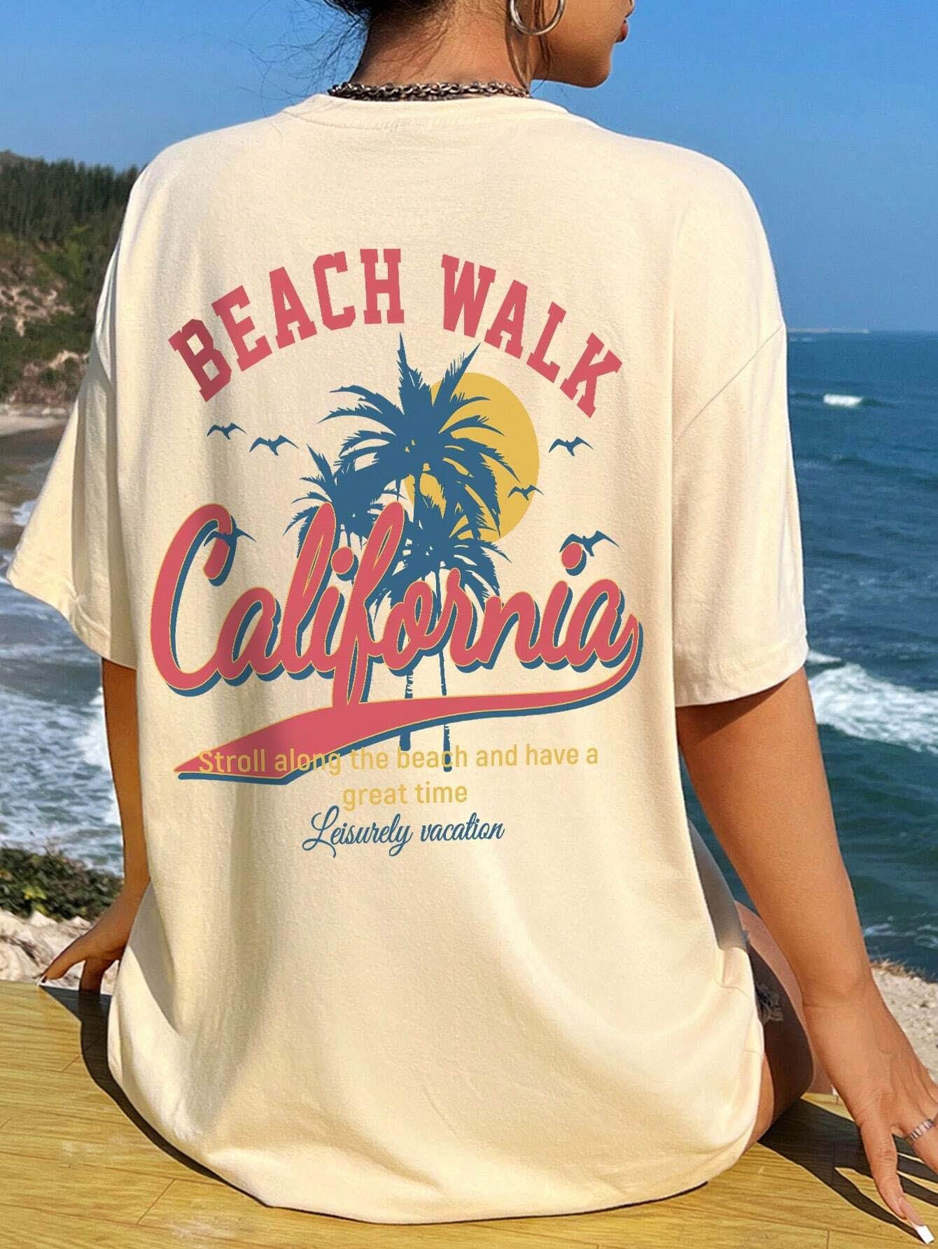 Cali Beach Walk T-Shirt