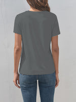 Load image into Gallery viewer, Horse Round Neck Short Sleeve T-Shirt
