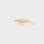 Load image into Gallery viewer, Cross Zircon 925 Sterling Silver Ring
