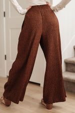 Load image into Gallery viewer, Harmony High Rise Wide Leg Pants in Brown
