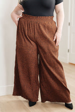 Load image into Gallery viewer, Harmony High Rise Wide Leg Pants in Brown
